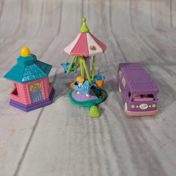 Bluebird Polly Pocket VTG Lot of Playset Compacts - Picture 1 of 8